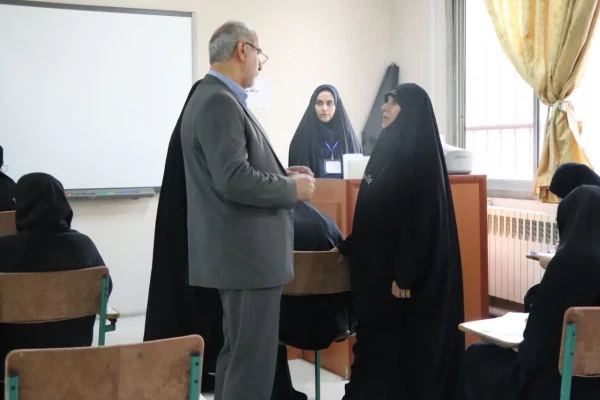 بازدید مهدوی رئیس دانشگاه فرهنگیان استان مازندران از روند برگزاری امتحانات  6