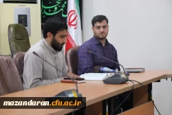 تودیع فاطمه دامغانی، فرمانده اسبق بسیج دانشجویی مرکز حضرت فاطمه (س) قائمشهر و معارفه ساجده داداشی، فرمانده جدید بسیج دانشجویی مرکز  2