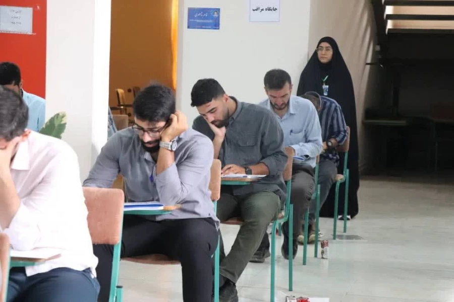 برگزاری آزمون جامع مهارت آموزان ماده ۲۸ در دانشگاه فرهنگیان استان مازندران 2