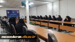 جلسه شورای اداری کارکنان در دانشگاه فرهنگیان مرکز حضرت فاطمه(س)قائمشهر  2