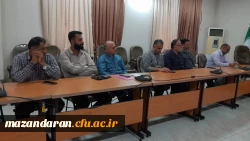 جلسه شورای اداری کارکنان در دانشگاه فرهنگیان مرکز حضرت فاطمه(س)قائمشهر  2