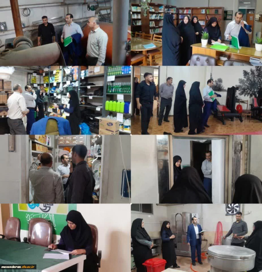 بازدید  نمایندگان سازمان مرکزی از پردیس ها و مراکز دانشگاه فرهنگیان استان مازندران 2