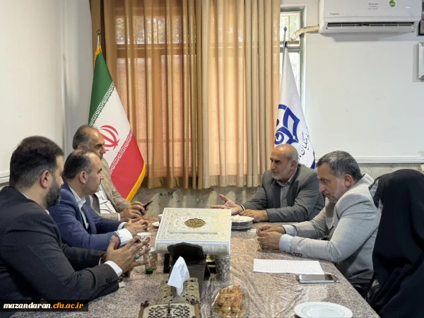 برگزاری جلسه کارگروه مشکل کمبود فضای فیزیکی پردیس فاطمه الزهرا (س) ساری 2