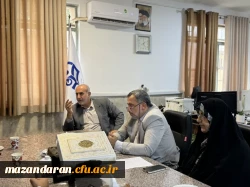 برگزاری جلسه کارگروه مشکل کمبود فضای فیزیکی پردیس فاطمه الزهرا (س) ساری 2