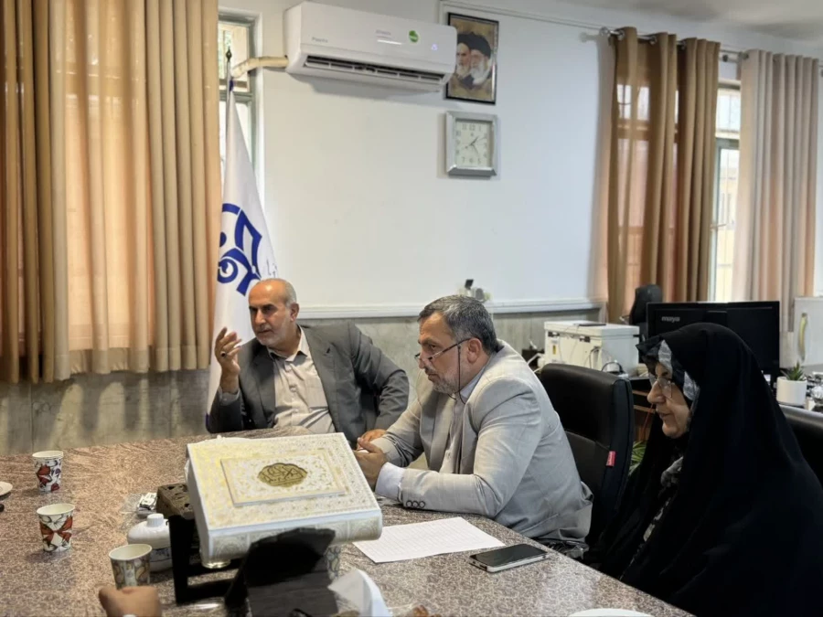 برگزاری جلسه کارگروه مشکل کمبود فضای فیزیکی پردیس فاطمه الزهرا (س) ساری 2