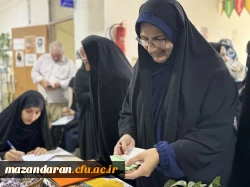 حضور دابوئی رئیس پردیس فاطمه الزهرا(س) ساری در فرآیندبرگزاری ثبت نام 2