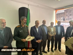 افتتاح دانشگاه فرهنگیان در کلارآباد شهرستان عباس آباد با حضور رئیس کمیسیون اقتصادی مجلس و سایر مسئولین کشوری و استانی 4