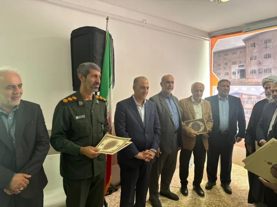 افتتاح دانشگاه فرهنگیان در کلارآباد شهرستان عباس آباد با حضور رئیس کمیسیون اقتصادی مجلس و سایر مسئولین کشوری و استانی 4