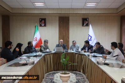 برگزاری جلسه کارگروه استانی مصاحبه اختصاصی استعدادهای برتر دانشگاه فرهنگیان مازندران
