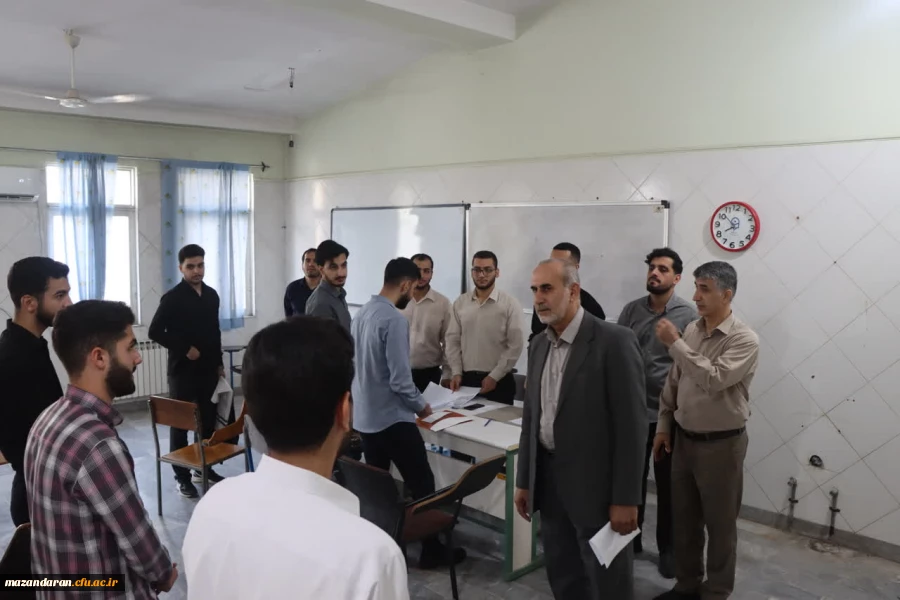 بازدید رئیس دانشگاه فرهنگیان مازندران از روند ارزیابی استعدادهای برتر و ثبت نام دانشجویان جدید
 2