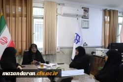 جلسه شورای صنفی پردیس فاطمه الزهرا(س) ساری با حضور دابوئی رئیس پردیس  2