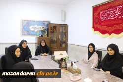 جلسه شورای صنفی پردیس فاطمه الزهرا(س) ساری با حضور دابوئی رئیس پردیس  2