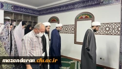 مراسم تکریم و معارفه امام جماعت پردیس خواهران 3