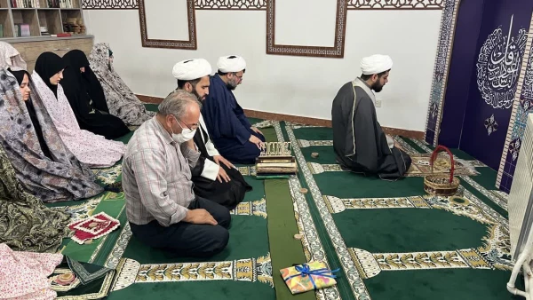 مراسم تکریم و معارفه امام جماعت پردیس خواهران 9