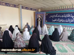 نماز جماعت پویا با حضور مسئول امور شاهد و ایثارگران دانشگاه فرهنگیان استان مازندران 3