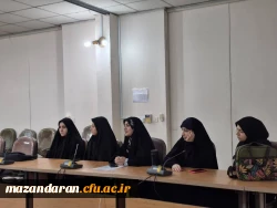 نشست ابوالقاسمی کارشناس فرهنگی مرکز حضرت فاطمه(س)قائمشهر با دبیران کانون ها و انجمن ها 2