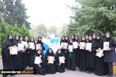 جشن آغاز سال تحصیلی نودانشجومعلمان ورودی ۱۴۰۴ دانشگاه فرهنگیان مرکز حضرت فاطمه(س) قائمشهر