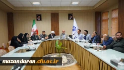 برگزاری جلسه شورای مدیریت، نظارت و ارزیابی و توسعه منابع دانشگاه فرهنگیان مازندران
 2