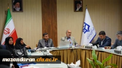 نشست هم اندیشی با محوریت بررسی عملکرد و برنامه ریزی های آموزشی دانشگاه فرهنگیان مازندران
 2