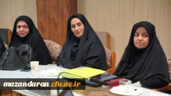 نشست هم اندیشی با محوریت بررسی عملکرد و برنامه ریزی های آموزشی دانشگاه فرهنگیان مازندران
 5