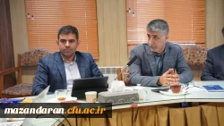 نشست هم اندیشی با محوریت بررسی عملکرد و برنامه ریزی های آموزشی دانشگاه فرهنگیان مازندران
 6