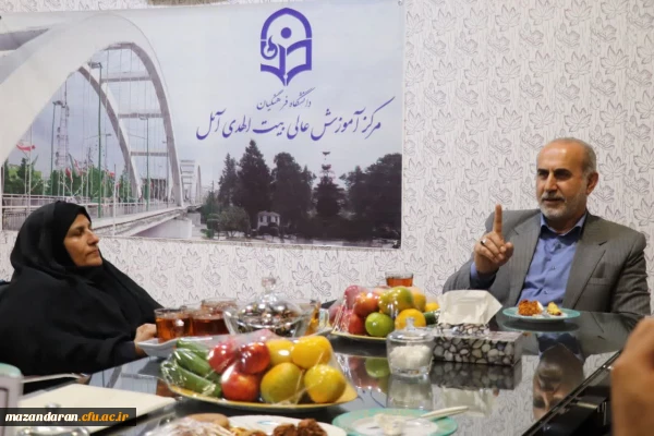 بازدید رئیس دانشگاه فرهنگیان مازندران از مرکز بیت الهدی آمل
 2