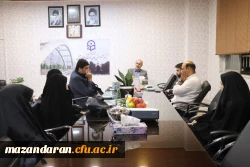 بازدید رئیس دانشگاه فرهنگیان مازندران از مرکز بیت الهدی آمل
 3