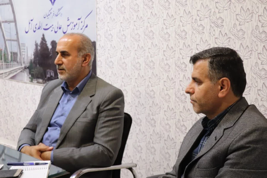 بازدید رئیس دانشگاه فرهنگیان مازندران از مرکز بیت الهدی آمل
 6