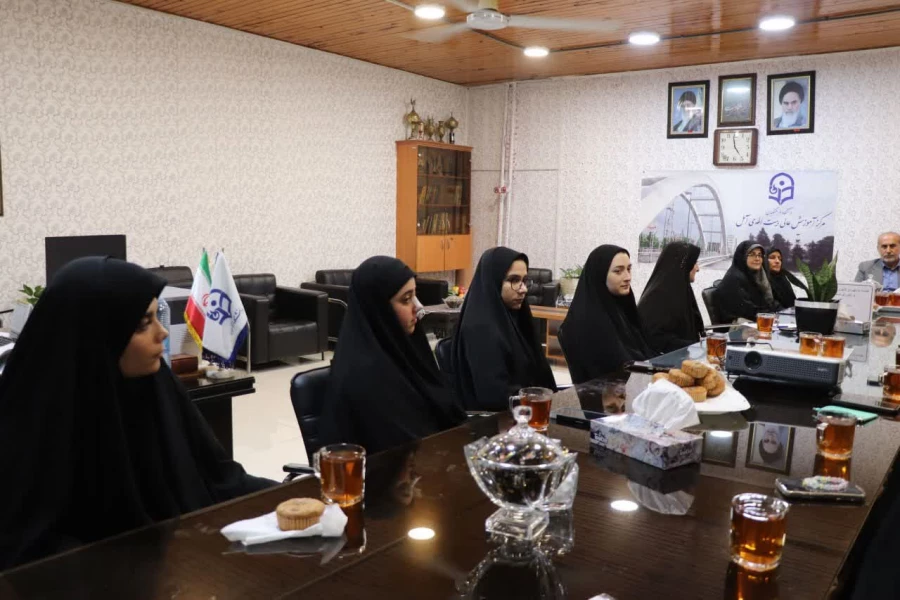 بازدید رئیس دانشگاه فرهنگیان مازندران از مرکز بیت الهدی آمل
 9