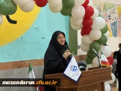 مراسم گرامیداشت هفته تربیت بدنی در پردیس فاطمه الزهرا (س) ساری برگزار گردید. 2