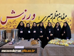 مراسم گرامیداشت هفته تربیت بدنی در پردیس فاطمه الزهرا (س) ساری برگزار گردید. 2