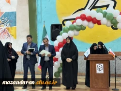 مراسم گرامیداشت هفته تربیت بدنی در پردیس فاطمه الزهرا (س) ساری برگزار گردید. 2