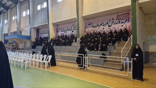 مراسم گرامیداشت هفته تربیت بدنی در پردیس فاطمه الزهرا (س) ساری برگزار گردید. 2