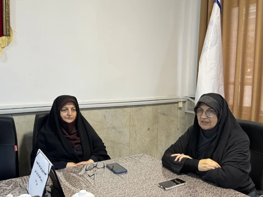 جلسه با نیروی های جدید الاستخدام پردیس فاطمه الزهرا(س) ساری 2