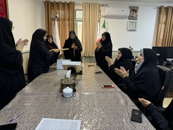 جلسه با نیروی های جدید الاستخدام پردیس فاطمه الزهرا(س) ساری 2