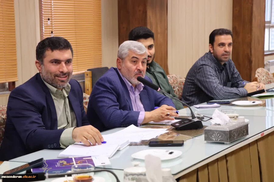 برگزاری جلسه شورای فرهنگی دانشگاه فرهنگیان مازندران 7