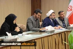 برگزاری نشست ستاد اقامه نماز دانشگاه فرهنگیان مازندران با محوریت برگزاری دوره های «عروج» و «معراج»
 10