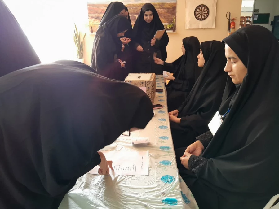 انتخابات انجمن ورزش خوابگاهی مرکز حضرت فاطمه(س) قائمشهر 2