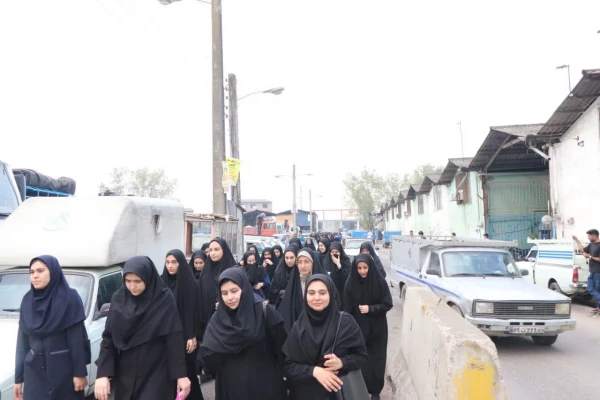 همایش پیاده روی دانشجومعلمان مرکز حضرت فاطمه(س)قائمشهر 2