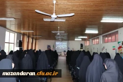 آیین استقبال از نو دانشجو معلمان سراسر کشور به صورت ویدیوکال در مرکز حضرت فاطمه(س)قائمشهر 2
