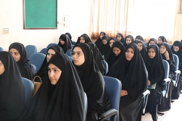 آیین استقبال از نو دانشجو معلمان سراسر کشور به صورت ویدیوکال در مرکز حضرت فاطمه(س)قائمشهر 2