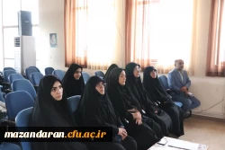 آیین استقبال از نو دانشجو معلمان سراسر کشور به صورت ویدیوکال در مرکز حضرت فاطمه(س)قائمشهر 2