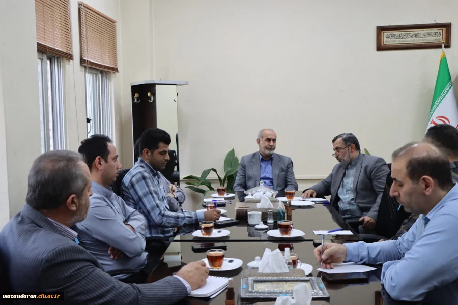 برگزاری نشست هم اندیشی کارپردازان دانشگاه فرهنگیان مازندران با حضور ریاست دانشگاه  2