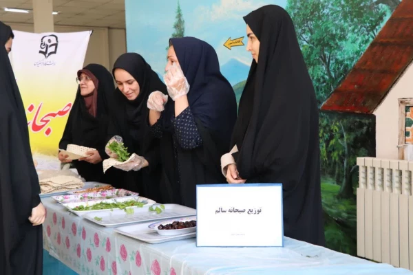 برگزاری میز صبحانه سالم  مرکز حضرت فاطمه(س)قائمشهر
 2