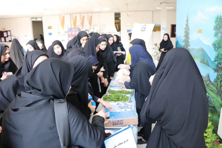 برگزاری میز صبحانه سالم  مرکز حضرت فاطمه(س)قائمشهر
 2