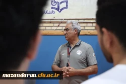 برگزاری دوره مربیگری درجه ۳ هندبال در دانشگاه فرهنگیان مازندران 
 5