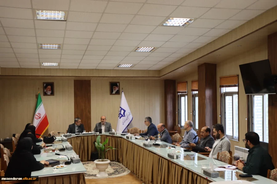 برگزاری جلسه هماهنگی ششمین همایش ملی «دانش  آموزش محتوا در آموزش زبان و ادبیات فارسی»
 2