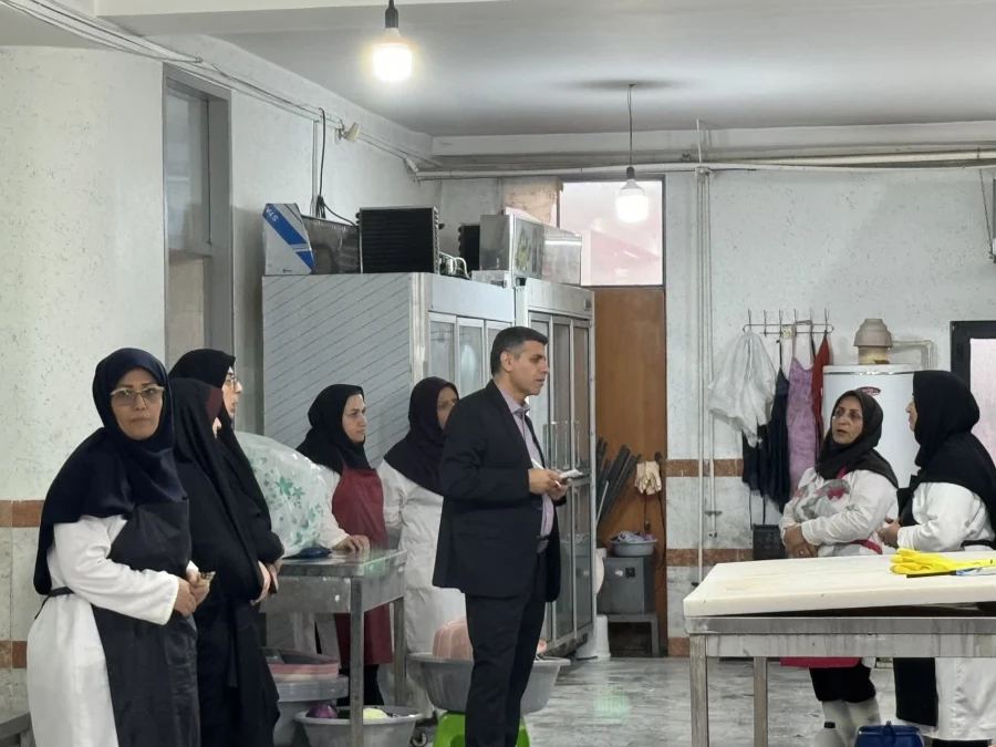 بازدید ادواری رئیس اداره نظارت و ارزیابی عملکرد دانشگاه فرهنگیان مازندران  8