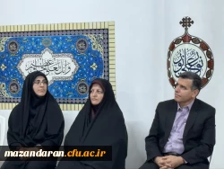 بازدید ادواری رئیس اداره نظارت و ارزیابی دانشگاه فرهنگیان مازندران از پردیس فاطمه الزهرا (س) ساری
 8