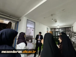 بازدید ادواری رئیس اداره نظارت و ارزیابی دانشگاه فرهنگیان مازندران از پردیس فاطمه الزهرا (س) ساری
 5